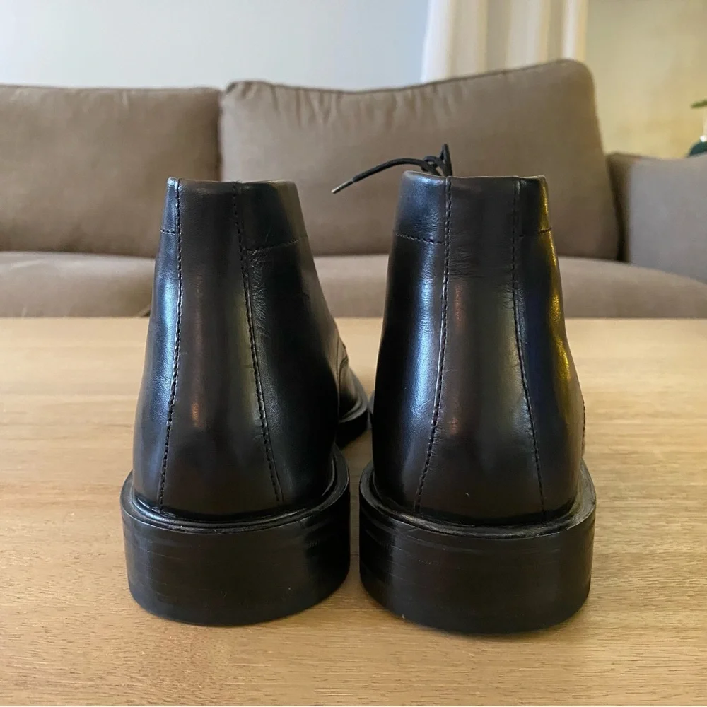 Cole Haan Men’s Black Leather Chukka Boots – Size 8.5M